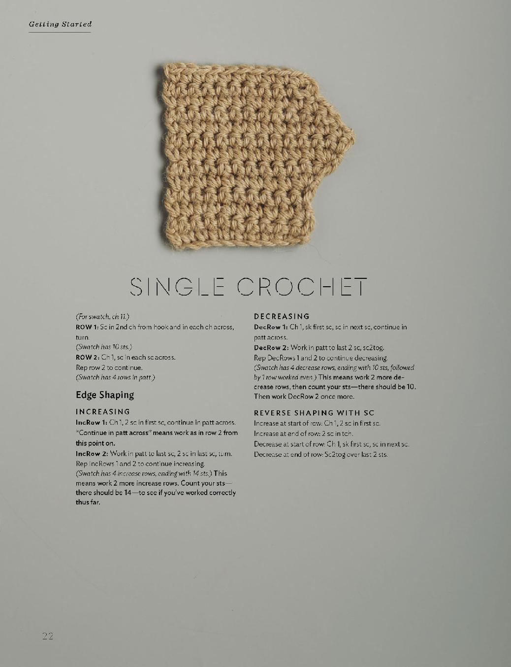 Crochet Every Way Stitch Dictionary 125 Essential Stitches to Crochet in Three Ways - photo 22