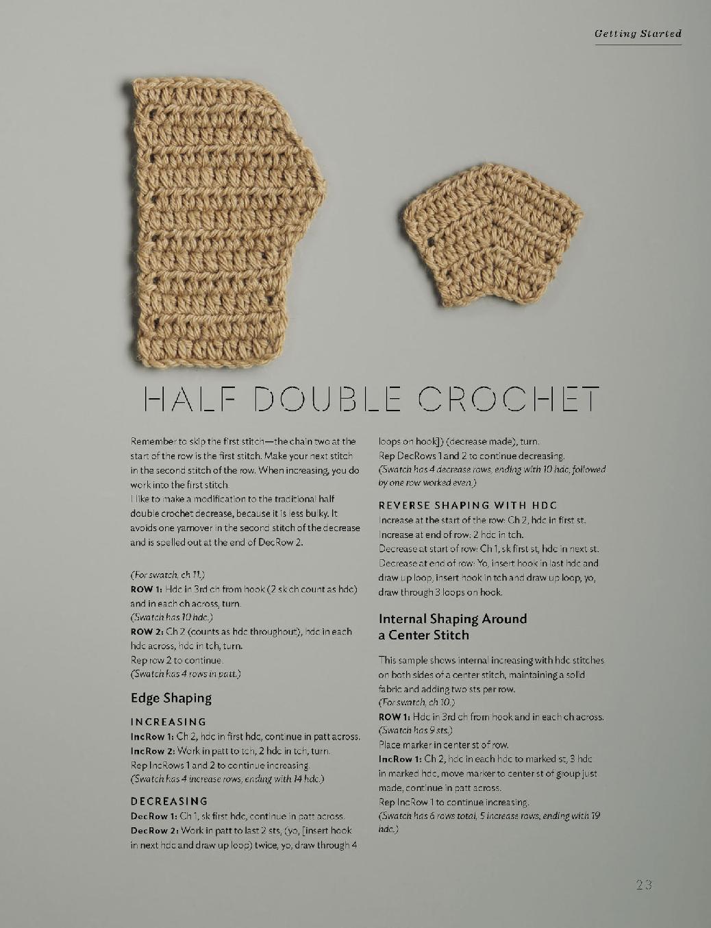 Crochet Every Way Stitch Dictionary 125 Essential Stitches to Crochet in Three Ways - photo 23