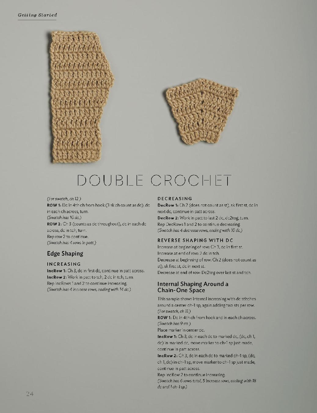 Crochet Every Way Stitch Dictionary 125 Essential Stitches to Crochet in Three Ways - photo 24