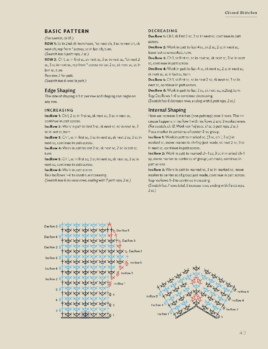 Crochet Every Way Stitch Dictionary 125 Essential Stitches to Crochet in Three Ways - photo 43