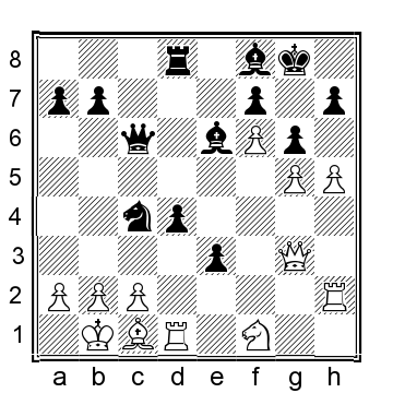 Black to playShowHide Solution91 32 N a3 Of course 32 B d6 also - photo 1