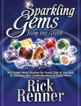 Rick Renner - Sparkling Gems: From the Greek