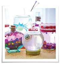 Refashion old glass jars of all shapes and sizes into sparkly homemade crystal - photo 6