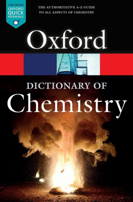 Jonathan Law - A Dictionary of Chemistry