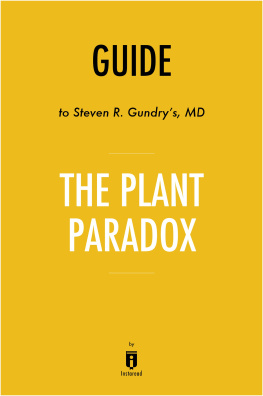 Instaread Guide to Steven R. Gundrys, MD The Plant Paradox by Instaread