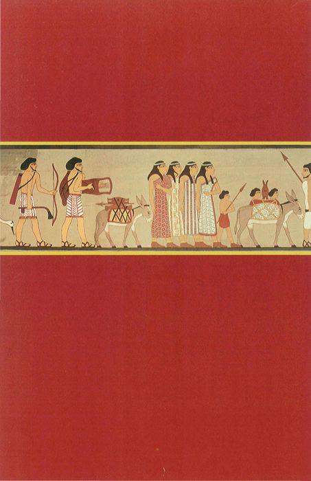 A caravan of Semitic traders of the patriarchal period painted by an Egyptian - photo 3