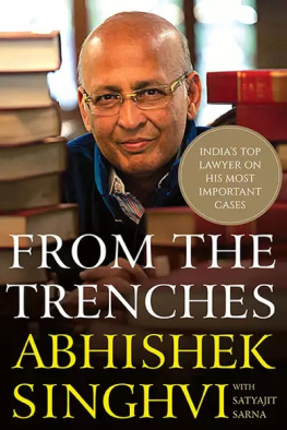 Abhishek Singhvi - From the Trenches