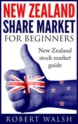 Robert Walsh - New Zealand Share Market For Beginners