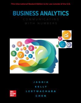 Sanjiv Jaggia Professor - ISE Business Analytics (ISE HED IRWIN STATISTICS)