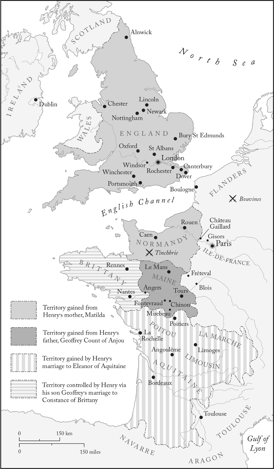 Territories ruled by Henry II and his family As a medieval historian by - photo 3