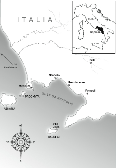 Location of Tiberius Villa Jovis on the island of Capreae AD 33 Site of - photo 6