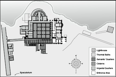 Layout of Villa Jovis Caesarea Maritima in Roman times Ruins of - photo 8