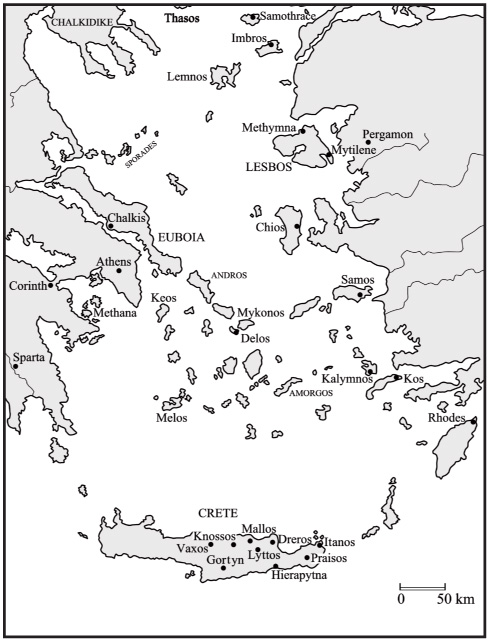 Map 2 The Aegean Sea Map 3 Ionia-Aeolis The Battle Zone Map 4 Sicily - photo 4