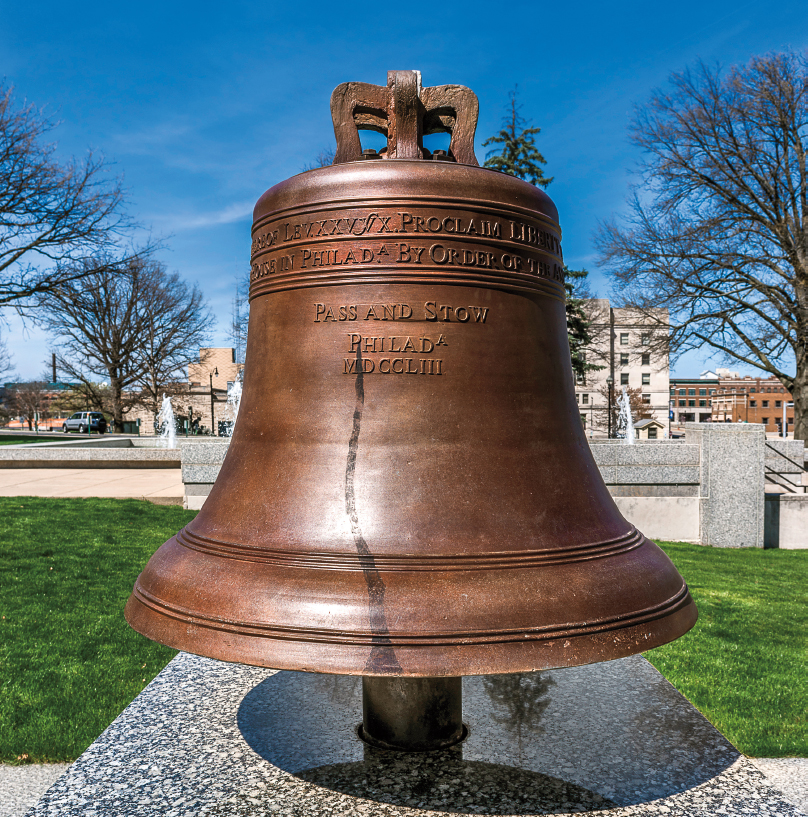 Rich in history Springfield has a replica Liberty Bell Springfield State - photo 16