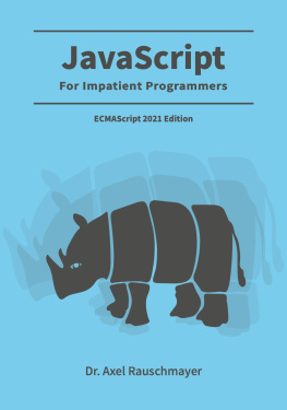 Dr. Axel Rauschmayer - JavaScript for impatient programmers (ES2021 edition)