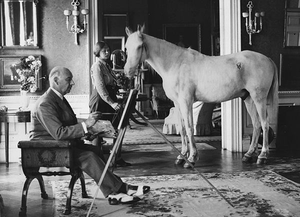 Figure 1 Penelope Chetwode Betjeman and her Arabian horse Moti having their - photo 4