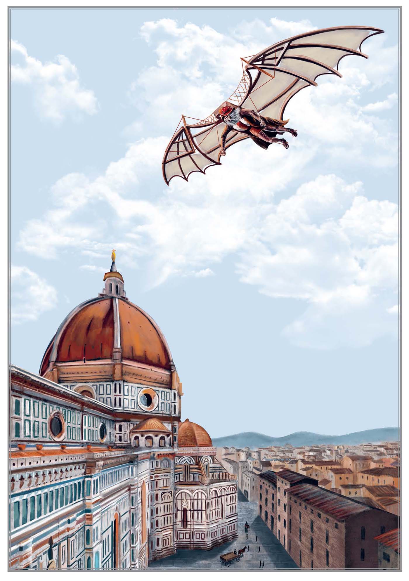 ORNITHOPTER BY LEONARDO A scene that happened only in imagination But WHAT - photo 6