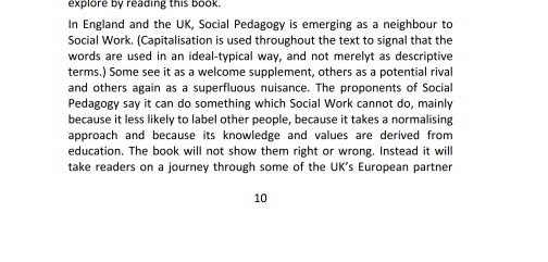 Alternatives to convergence social work and social pedagogy in higher education 1989-2004 and the question of Europeanisation - photo 22