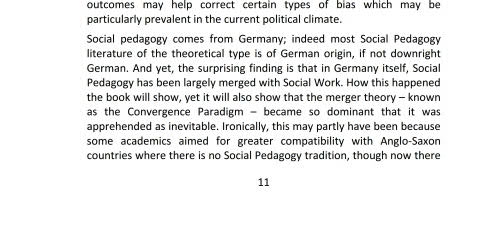 Alternatives to convergence social work and social pedagogy in higher education 1989-2004 and the question of Europeanisation - photo 24