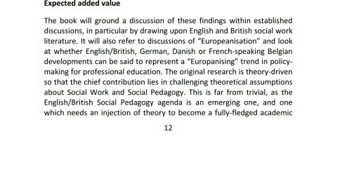 Alternatives to convergence social work and social pedagogy in higher education 1989-2004 and the question of Europeanisation - photo 26