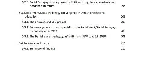 Alternatives to convergence social work and social pedagogy in higher education 1989-2004 and the question of Europeanisation - photo 10