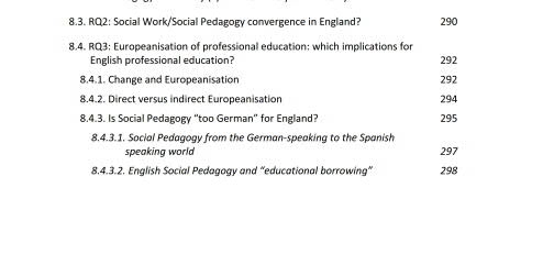 Alternatives to convergence social work and social pedagogy in higher education 1989-2004 and the question of Europeanisation - photo 14