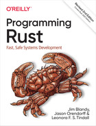 Programming Rust by Jim Blandy Jason Orendorff and Leonora FS Tindall - photo 1