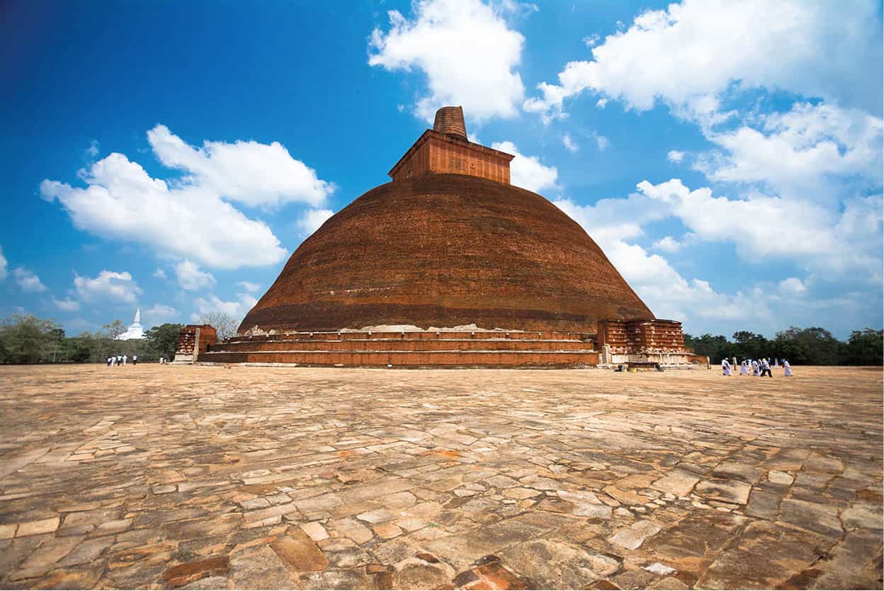 Anuradhapura Capital of Sri Lanka for over 1000 years its enormous dagobas - photo 11