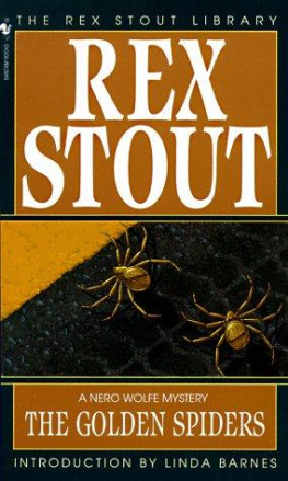 Rex Stout - The Golden Spiders