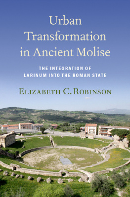 Elizabeth C. Robinson - Urban Transformation in Ancient Molise: The Integration of Larinum into the Roman State