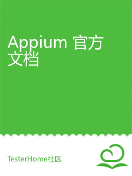 it-ebooks - Appium 官方文档