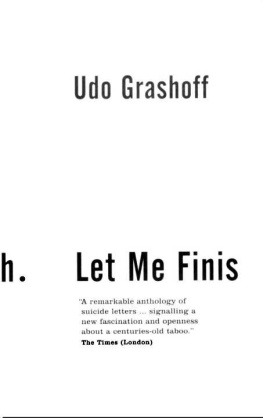 Udo Grashoff Let Me Finish