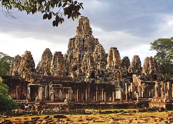 Angkor Wat The first rays of the sun touch the central towers of Angkor Wat A - photo 10