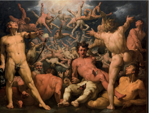 The Fall of the Titans 15881590 by Cornelis van Haarlem 15621638 from the - photo 6