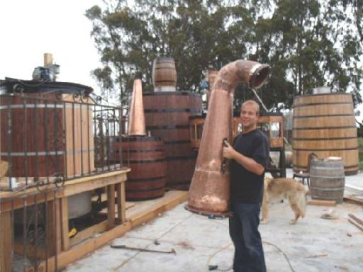 Bryan Davis Building The Massive Stills At Lost Spirits Distillery Bryan Davis - photo 2