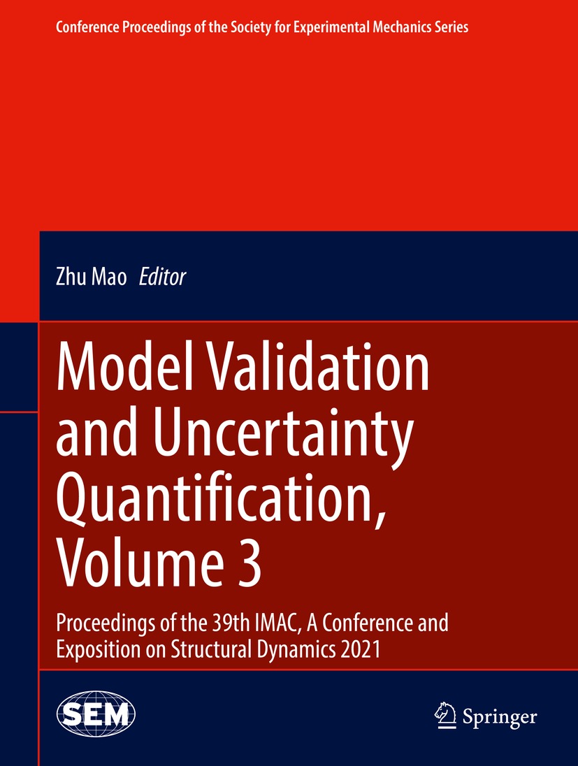 Book cover of Model Validation and Uncertainty Quantification Volume 3 - photo 1