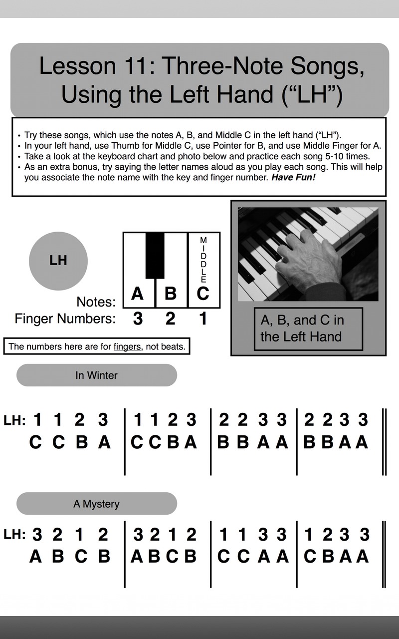 Little Piano Book Fun Step-By-Step Easy-To-Follow Lesson Song and Beginner Piano Guide to Get You Started - photo 17