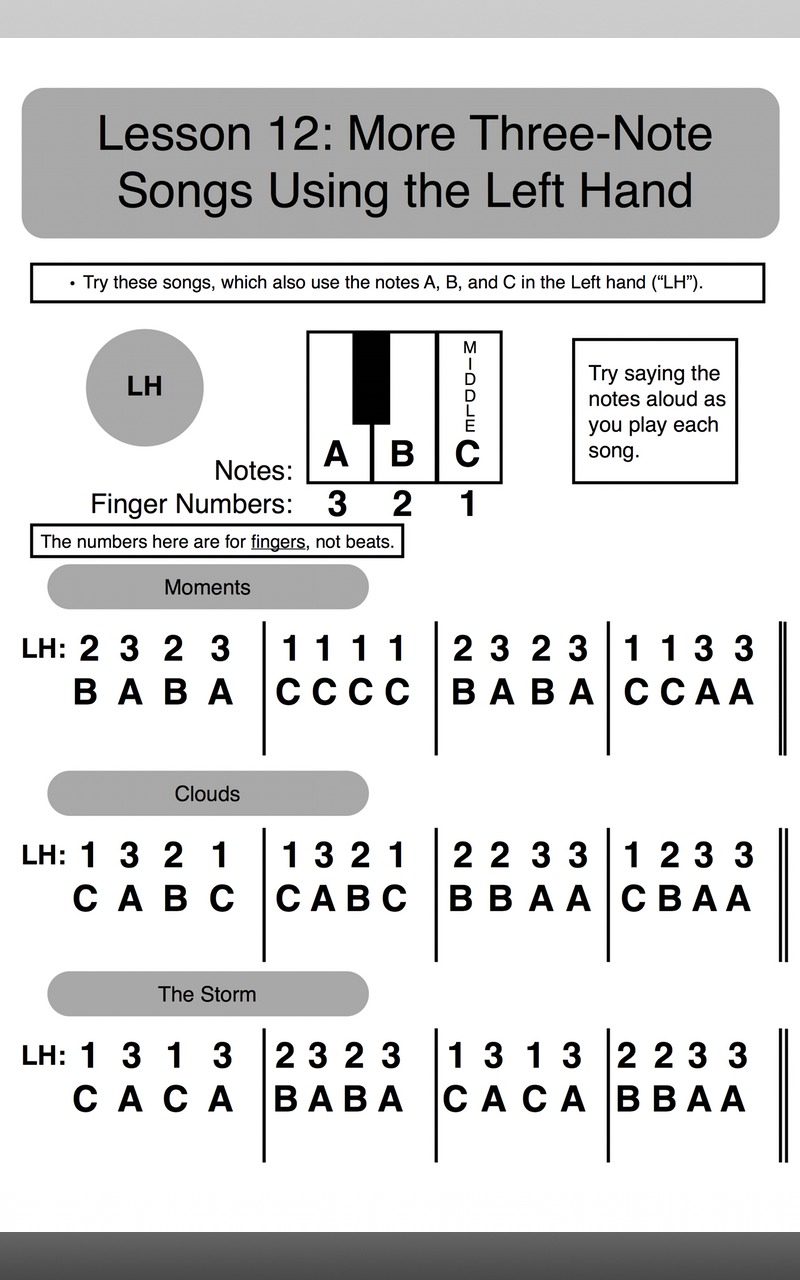 Little Piano Book Fun Step-By-Step Easy-To-Follow Lesson Song and Beginner Piano Guide to Get You Started - photo 18