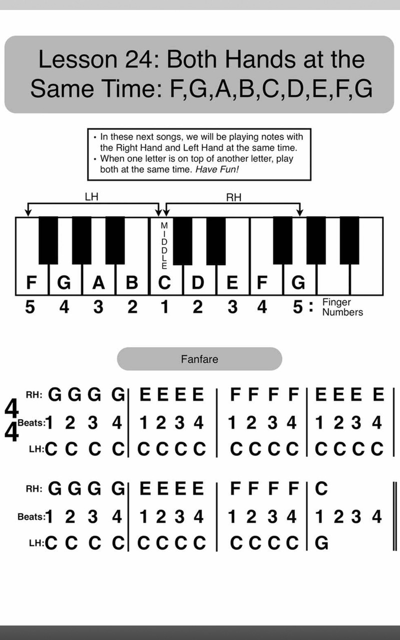 Little Piano Book Fun Step-By-Step Easy-To-Follow Lesson Song and Beginner Piano Guide to Get You Started - photo 31