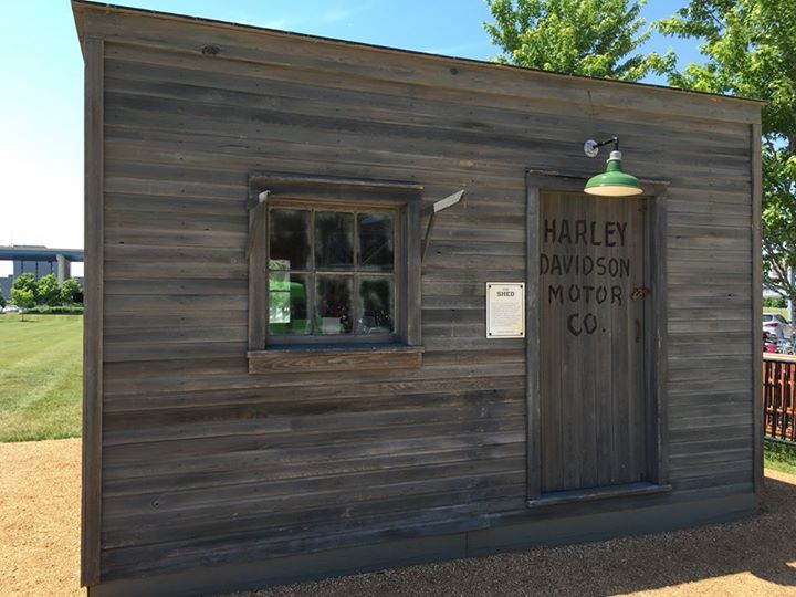 The shed where the four founders created and tested their first engine - photo 3