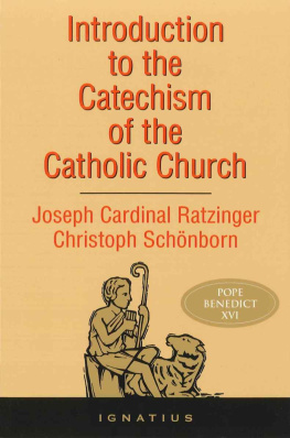 Cardinal Joseph Ratzinger - Introduction to the Catechism of the Catholic Church