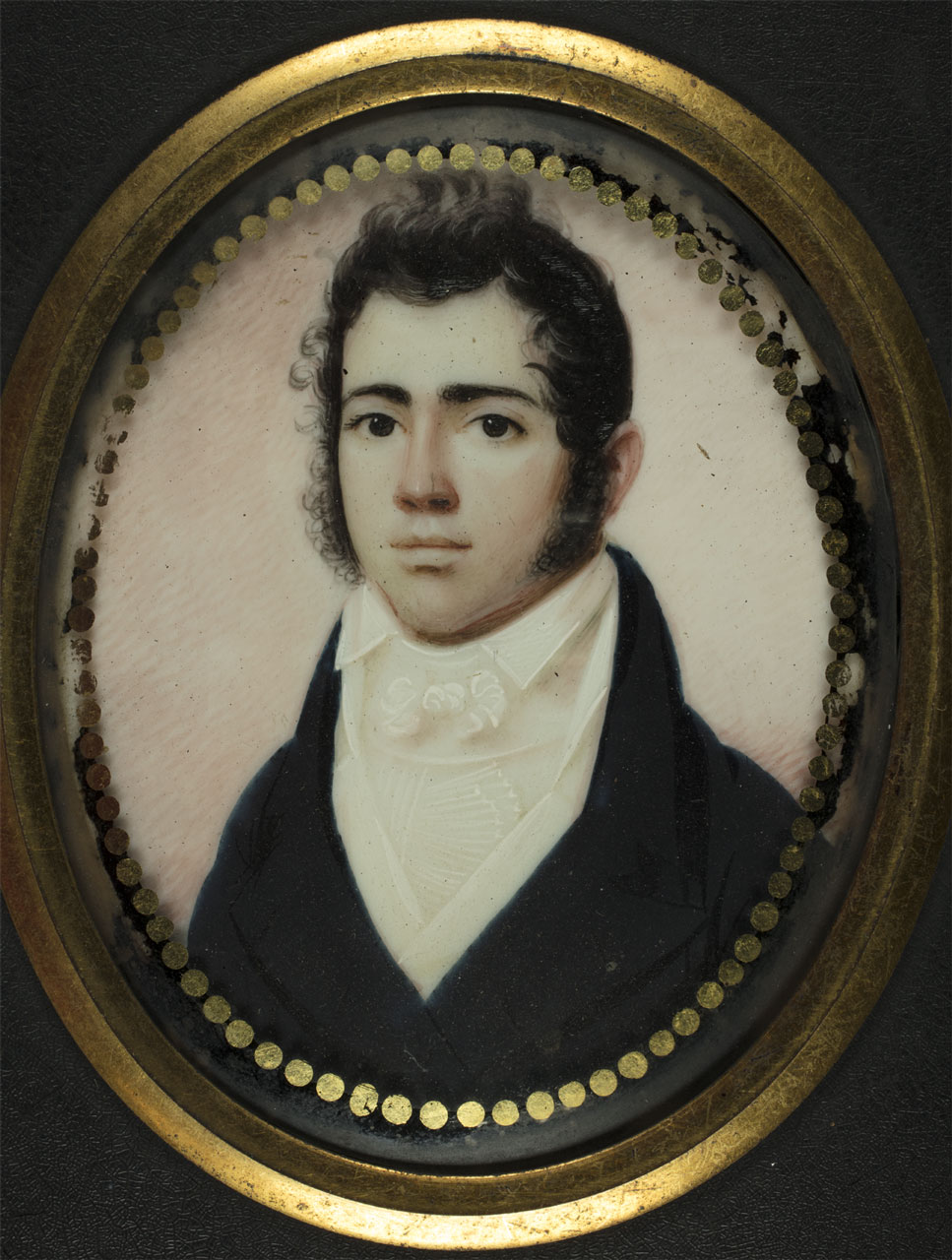 Blanche Mosess great-uncle Anonymous Portrait of Isaac Lopez Brandon early - photo 10