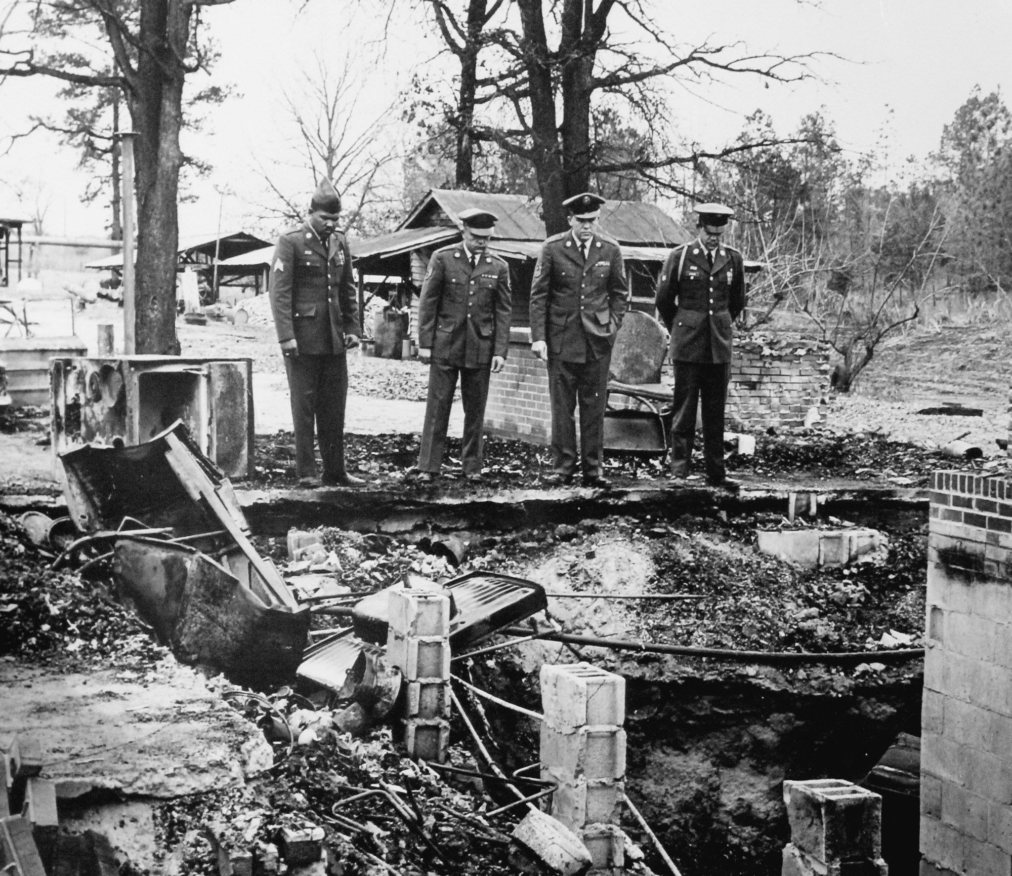 Four sons of Vernon Dahmer from left US Army Sgt George W Dahmer US - photo 2