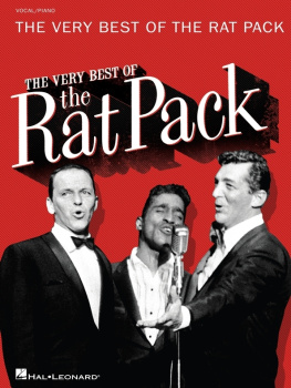 Dean Martin The Very Best of the Rat Pack (Songbook)