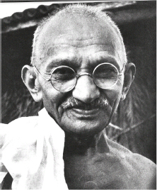 Mahatma Gandhi in the 1940s it acts as an air filter and keeps your upper - photo 4