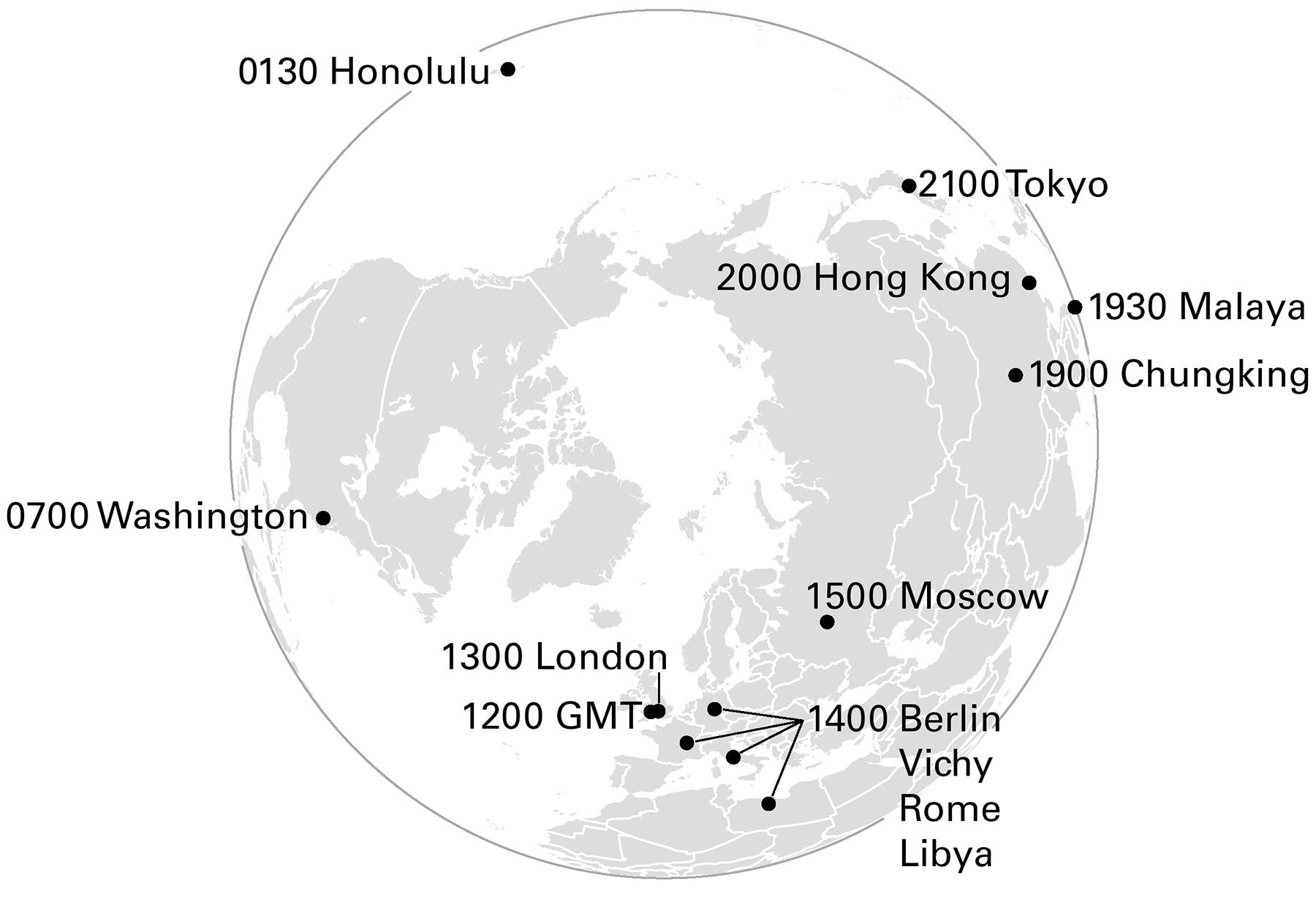 0130 Honolulu 0700 Washington 1200 Greenwich Mean Time GMT - photo 4