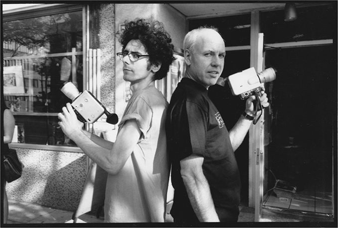 Danny Plotnick and John Porter 1999 Norwood Cheek A black and white - photo 5