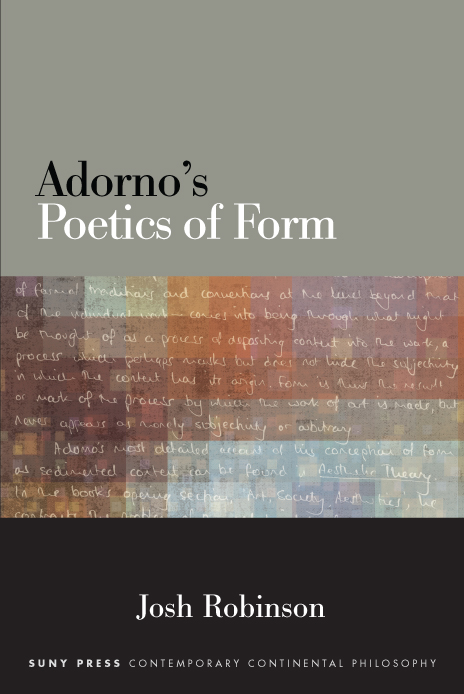 Adornos Poetics of Form - image 1