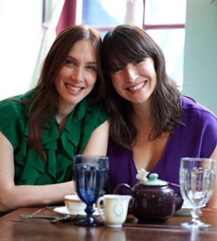 Lauren and Haley having tea at Chapter I O nce upon a time in a land called - photo 8