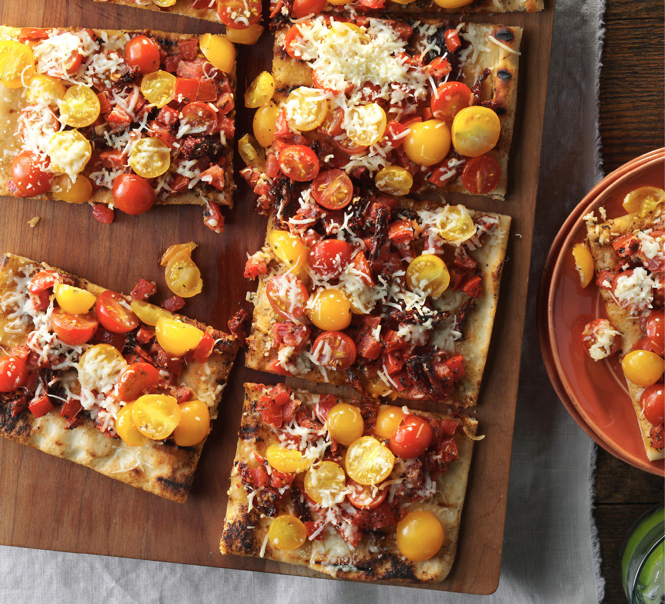 Triple Tomato Flatbread I developed this recipe to show off my gardens plum - photo 15